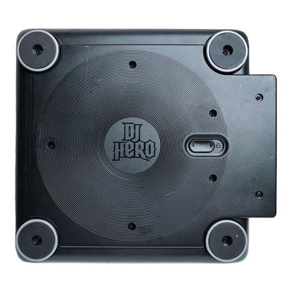 Nintendo DJ Hero Video Game Console White Turntable Half ONLY Untested - Picture 4 of 4